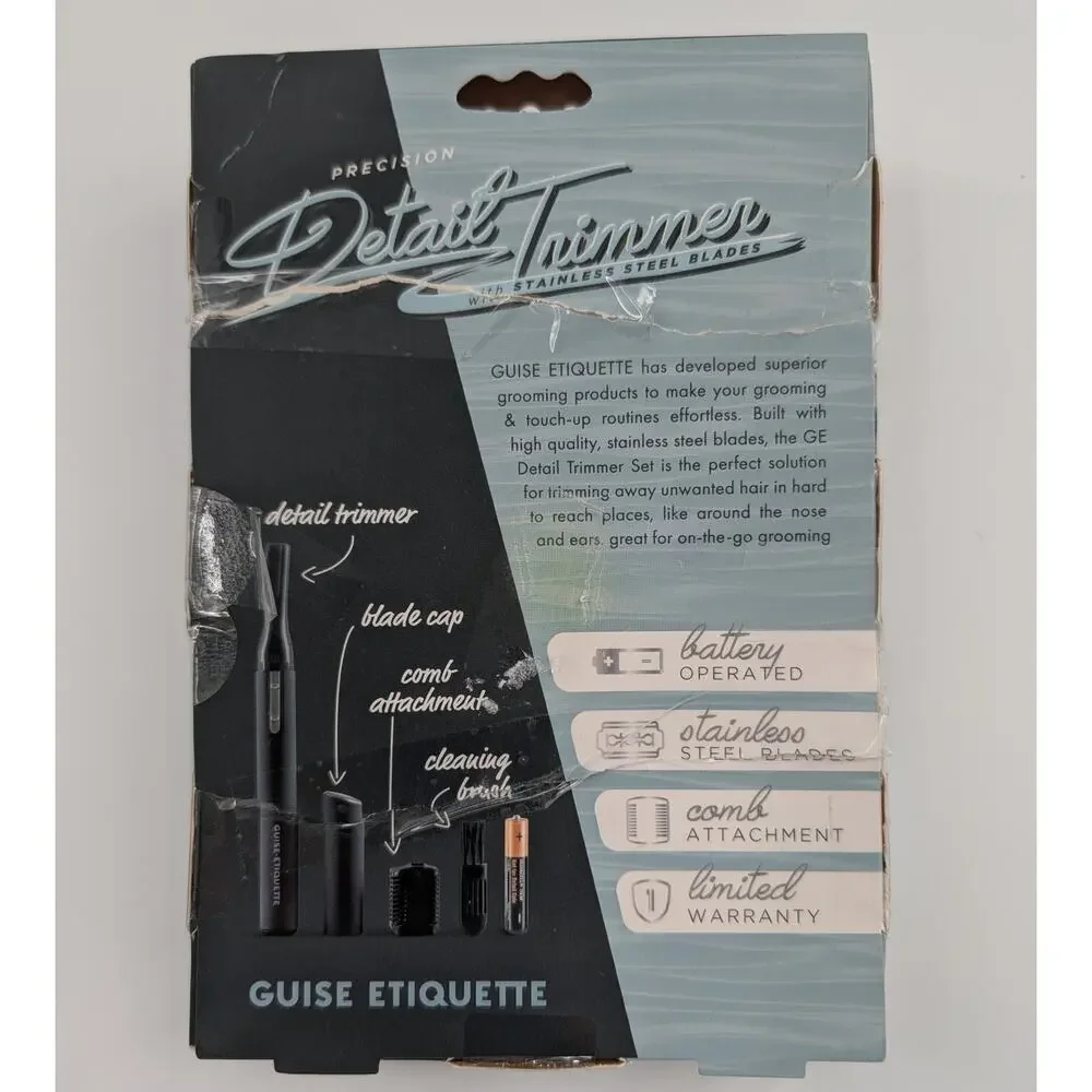 Guise Etiquette Precision Detail Trimmer Stainless Steel Blades